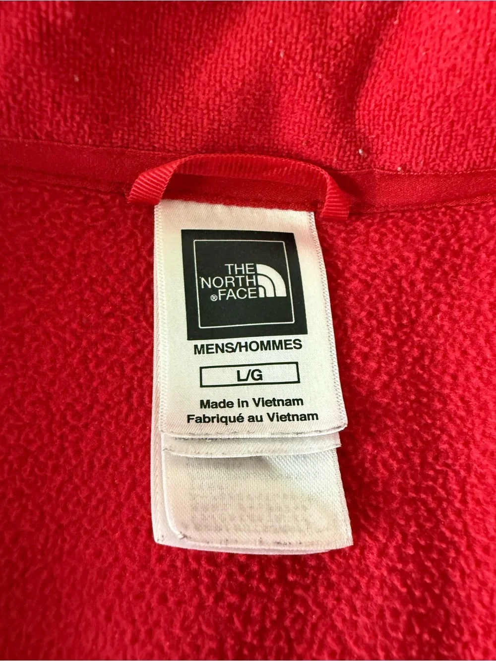 The North Face Red Men's Fleece Pullover